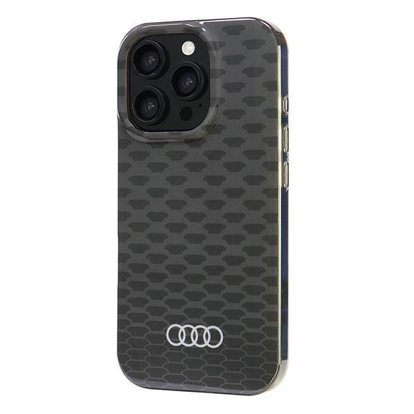 Audi IML Stitching Pattern MagSafe iPhone 16 Pro 6.3" czarny/black hardcase